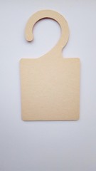 price tag on white background