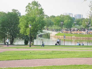 walk in the spring city