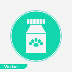 Vaccine vector icon sign symbol