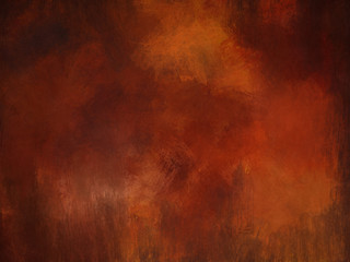 Painterly Background texture - Red and Orange