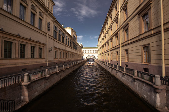 Waterway in Russia