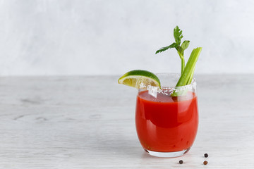 Bloody mary cocktail