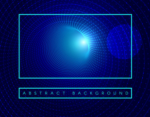 Hi-tech digital technology concept