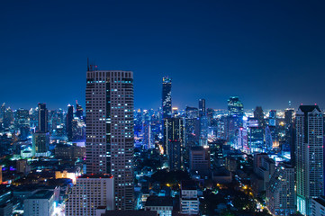 Fototapeta na wymiar One Night in Bangkok
