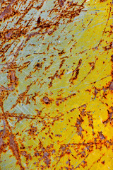 Texture of rusty metal