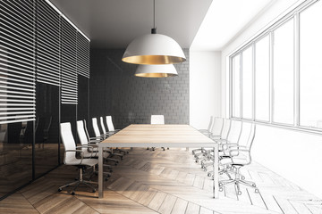 Hand drawing blueprint room