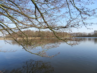 Obraz premium Fasanenschlösschen bei Moritzburg