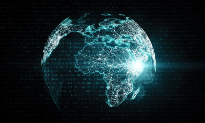 Internation ai and innovation concept