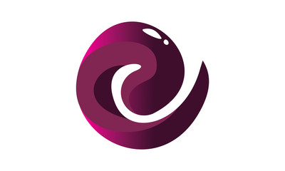 Obraz premium color c logo