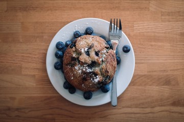 Blueberry muffins 
