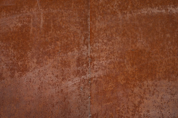 Old rusty iron sheet. Abstract background.