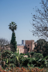 The beautiful fort of the moroccan city Rabat.