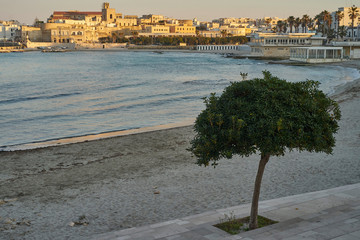 Otranto at sunset in Puglia - Italy	