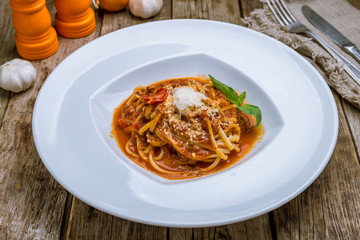 Pasta spaghetti Bolognese