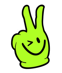 pacifist hand symbol