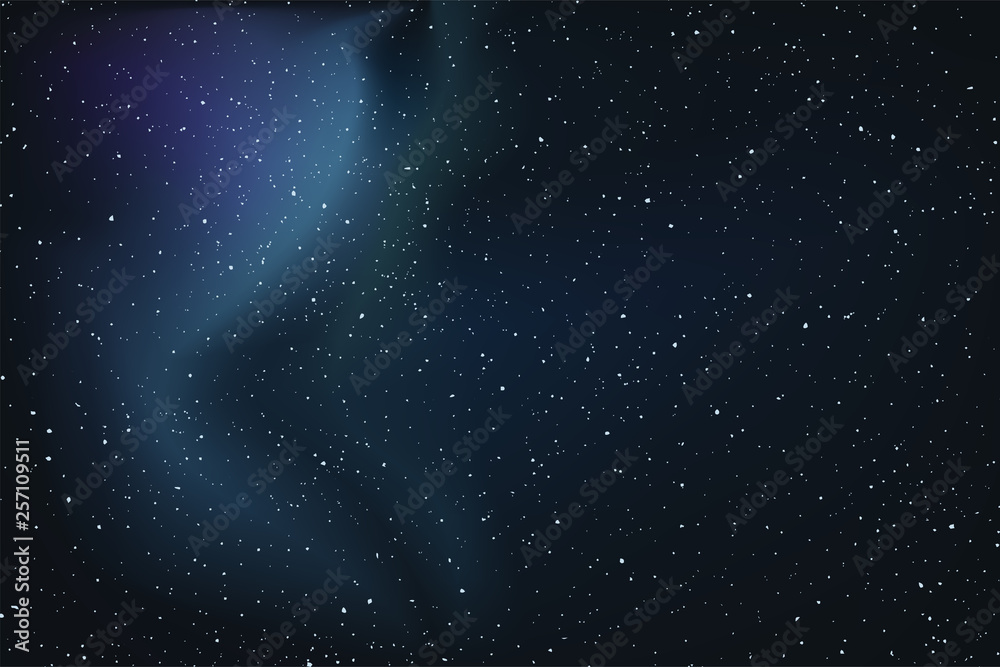 Wall mural nice universe background