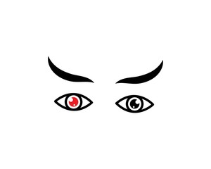 Eye icon Logo vector Template