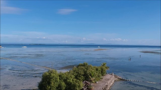 sea and blue sky