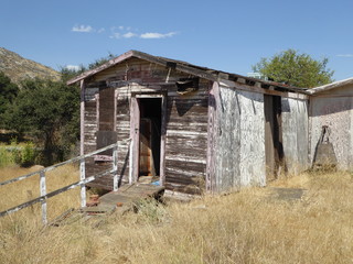 abandoned shack