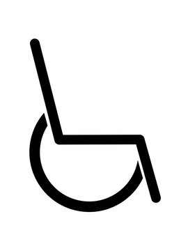 behinderung leerer rollstuhl gehen laufen sitzen rollen stuhl schieben fahren räder krank krankenhaus betreuen krankenpfleger erholen clipart design