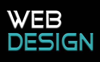 Fototapeta premium WEBDESIGN TÜRKIS