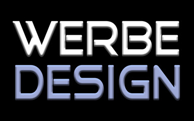WERBEDESIGN HELLBLAU
