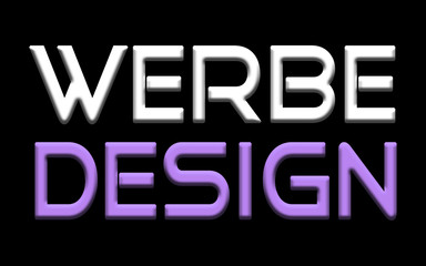 WERBEDESIGN LILA