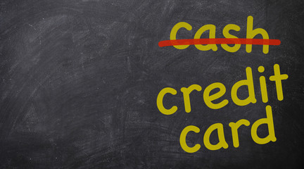 opposite messages on blackboard