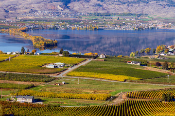 Fototapeta premium Osoyoos Okanagan Valley British Columbia Canada