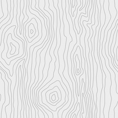 Seamless pattern of thin lines, wood texture background. Light gray wooden texture. Vector wallpaper © Юрий Парменов