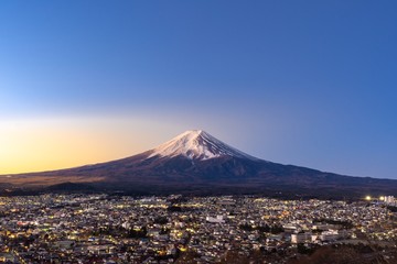 Fototapeta na wymiar Mt.Fuji Sunrise