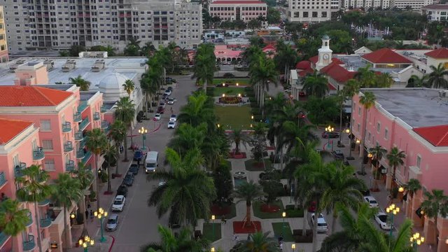 Mizner Park 4k aerials
