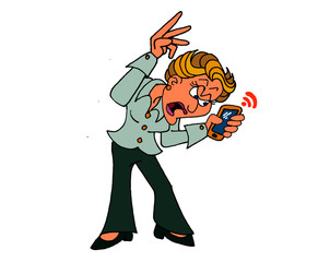 Stressed angry woman - Sandrine