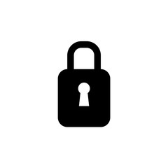 lock icon. vector