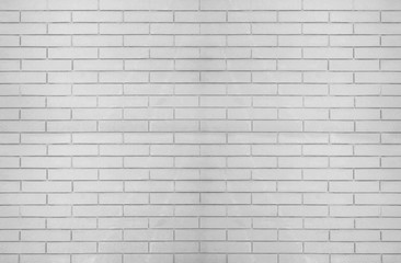 white or gray color brick wall texture for graphic background images