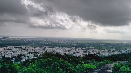 Panaroma shot from high altitude