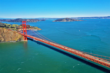 Golden Gate Bridge from above.. Amazing DJI Mavic 2 Photos