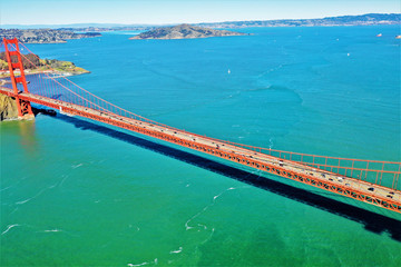 Golden Gate Bridge from above.. Amazing DJI Mavic 2 Photos