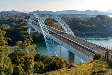 [長崎県]新西海橋と針尾瀬戸
