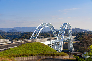[長崎県]新西海橋と針尾瀬戸