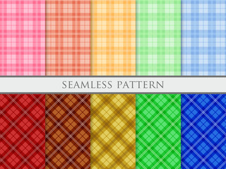 タータンチェック背景