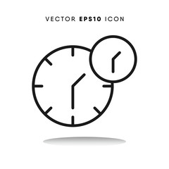 Time vector icon