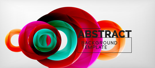 Vector rings abstract background