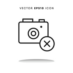 Delete vector icon