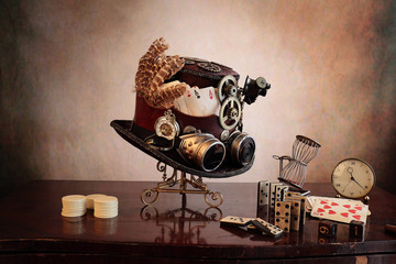 Steampunk gioco delle carte