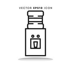 Water tank vector icon