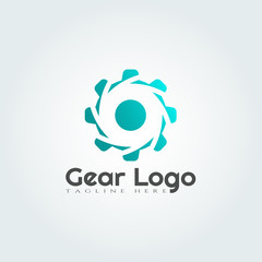 gear vector logo 