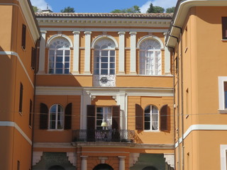 Obraz premium Paesaggio urbano