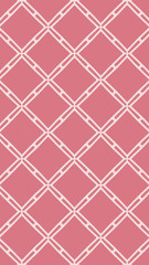 Ornate geometric pattern and two-tone abstract background