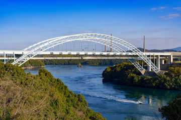 Obraz premium [長崎県]新西海橋と針尾瀬戸